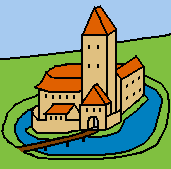 podoba hradu v 16. stol.