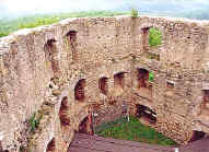 vnitřní prostory hradu - gotickorenesanční část