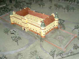 model zámku z Nowého Visznicze